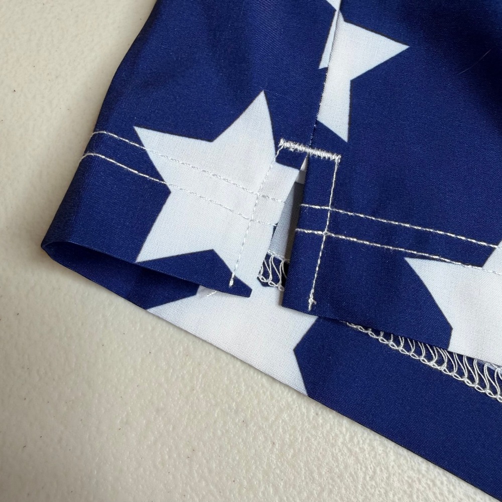Maamgic Mens XS American Flag Swim Trunks Stars Stripes Patriotic Board Shorts - Picture 11 of 12